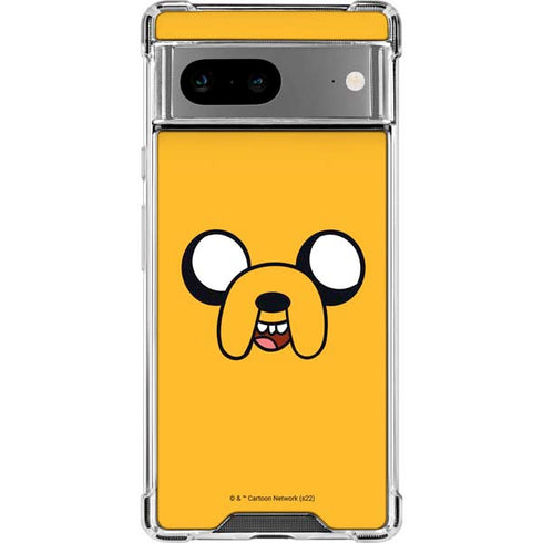 Adult Swim Adventure Time Jake The Dog Google Pixel 8 Clear Case
